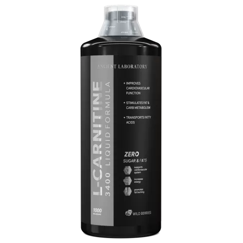 Ancient Laboratory L-Carnitine 1000 мл — жидкий L-карнитин для сжигания жира и выносливости